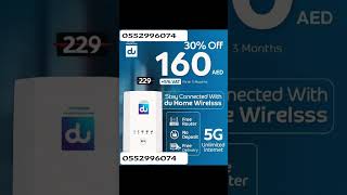 Home Wireless WiFi Best Etisalat Internet Connection in Dubai UAE
