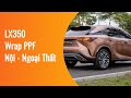 Rx350 wrap ppf ni ngoi tht cc cht  wrap studio