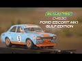 SCALEXTRIC C4530 Ford Escort MK1 - Wayne Crabtree Modified Fords 2023 - Gulf 5063129022297