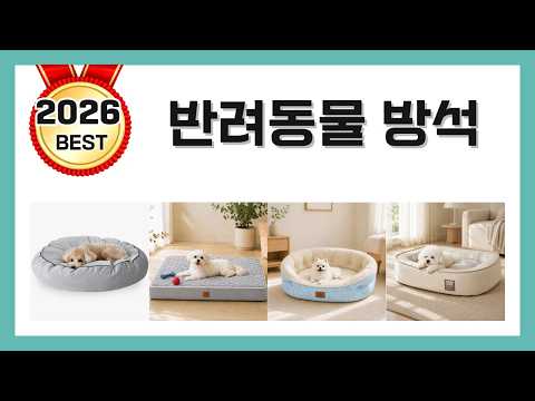 2026년 반려동물 방석 리뷰 추천 BEST5 제품