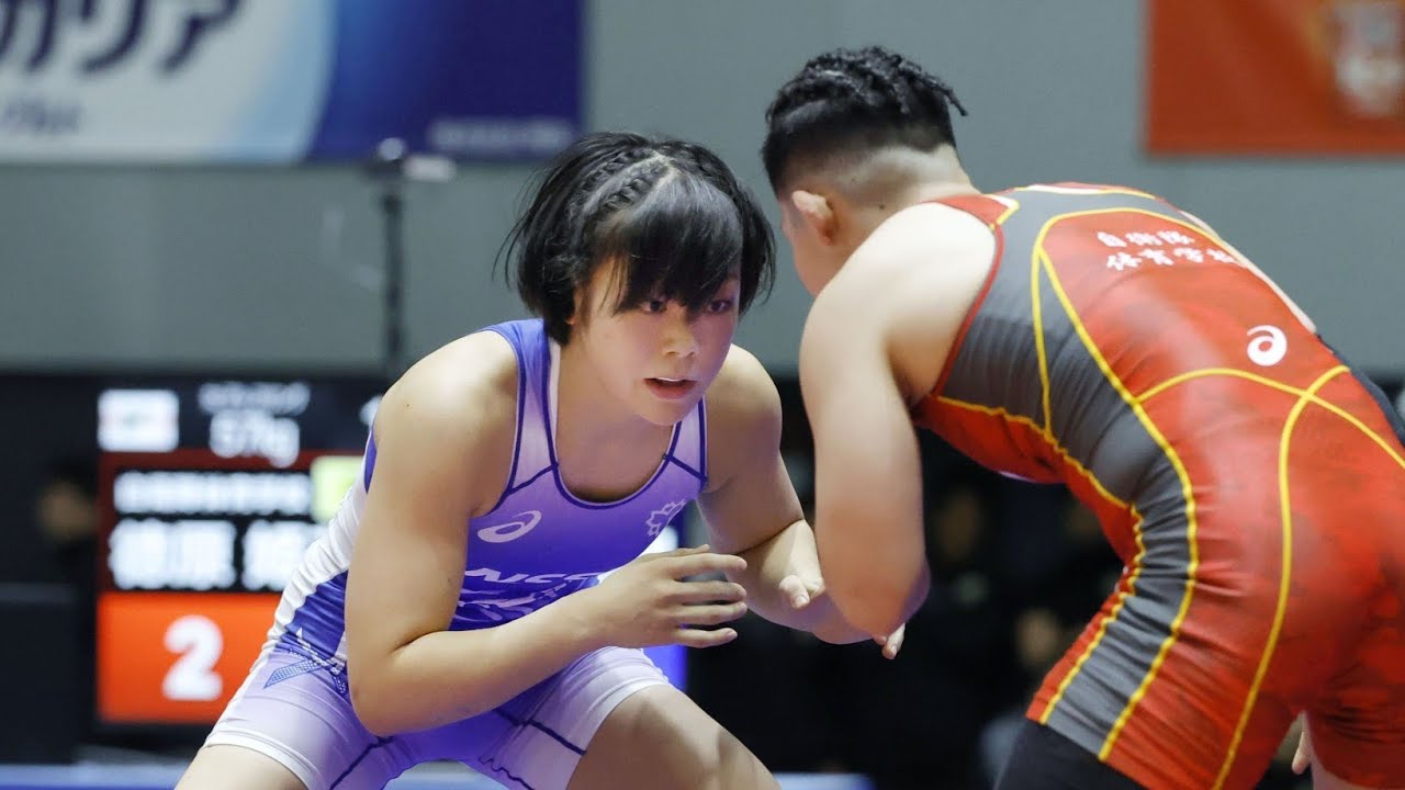 57キロ級藤波V、150連勝　全日本レスリング