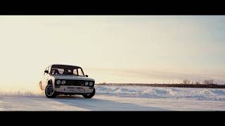 Drifting on an Ice Track | Winter Car Vlog