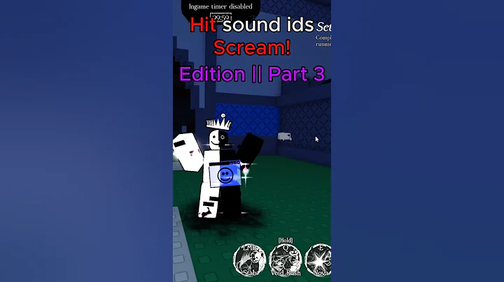 Hit sound ids Scream edition part 3 || Forsaken #roblox #forsaken #forsakenroblox