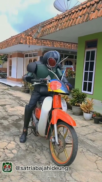 Satria baja Hideung #shorts #kamenrider #short #satriabajahitam
