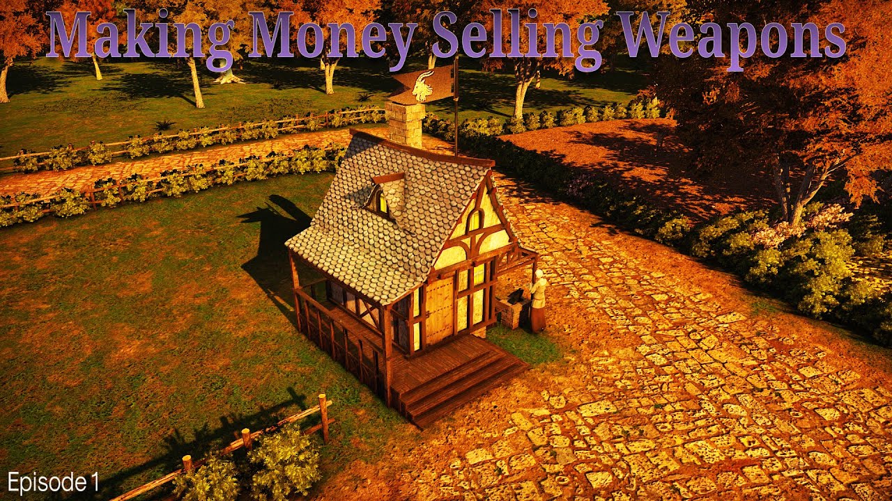 Making Money Selling Weapons | The Guild 3 Let’s Play (Salzburg Map)