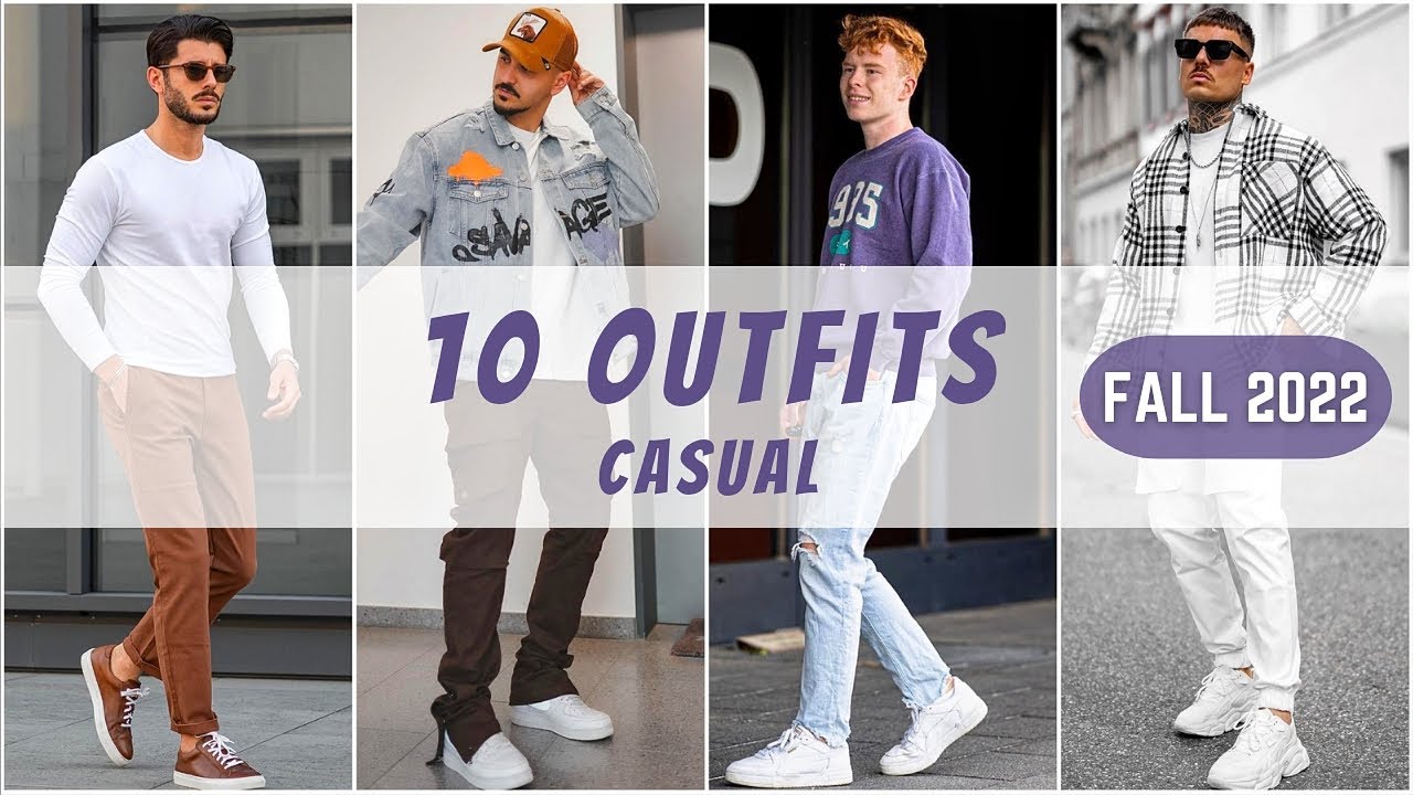 10 Latest Fall Casual Outfit Ideas for Men Men's Fashion 2022 Fall