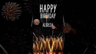 Happy Birthday Albreda