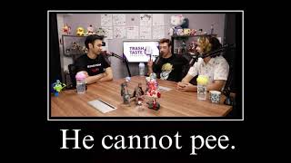 Connor cannot pee. | Trash Taste Out of Context News
