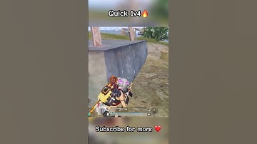 Quick 1v4🔥 #viral #shorts #shortvideo #gaming #bgmi #pubgmobile