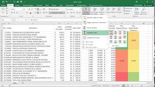 Clasificación ABC Inventarios en Excel