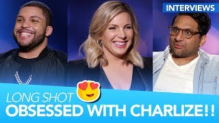 Long Shot Cast OBSESSED With Charlize Theron