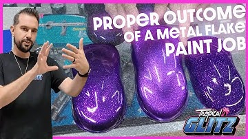 Perfect Match: Using Metal Flake with Matching Basecoats!
