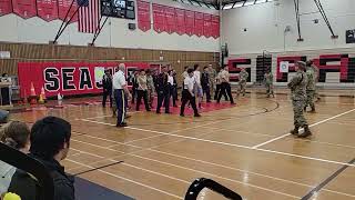 Soledad NJROTC @ Seaside, CA - Drill Down Upper Class