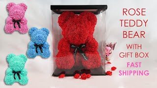 Rose Teddy bear