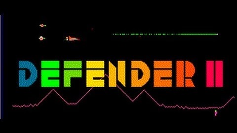 Classic Arcade Game Defender II on PS3 in HD 1080p