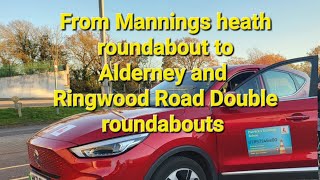 From Mannings heath roundabout to Alderney roundabout