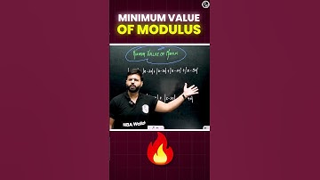 Minimum Value of Modulus for CAT 2024 and OMETs Exam #shorts #mbawallah