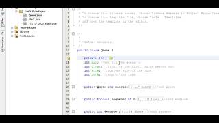 Coding Simple Queues - Data Structures