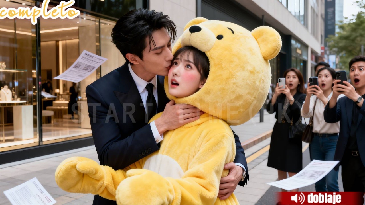 CEO frío odia todo contacto, pero besó a una chica abrazable en la calle. Ese beso lo cambió todo