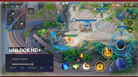 MOD MAP ARENA OF VALOR UNLOCK HD+ | COSTUM MAP KOG