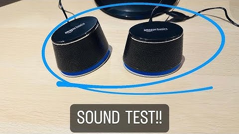 Amazon Basics Stereo 2.0 Speakers - Love them! 😊