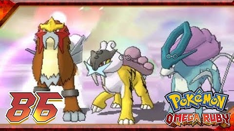 Pokemon Omega Ruby Walkthrough Part 86: Legendary Hunting: Entei, Raikou & Suicune!