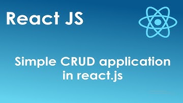 React.js simple Crud application