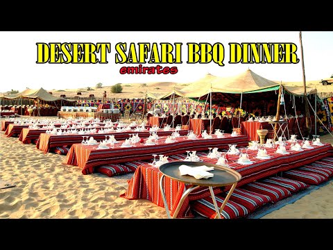 DESERT SAFARI BBQ DINNER DUBAI  |  UNITED ARAB EMIRATES