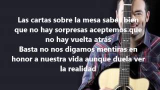 No nos digamos mentiras - Santiago Cruz (letra)