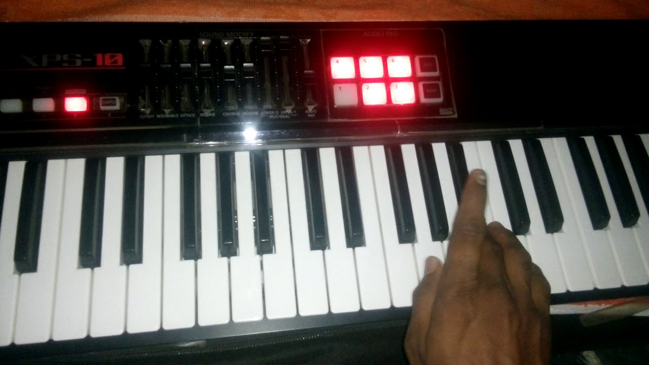 Darshan Dejo Re Ambe Ma Garba Rythm Bye Piano Keyboard Instrument