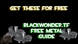[TF2] Tutorial: How to get free metal