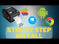 MFLABEL DT426B Thermal Printer Step by Step Install on MAC | Windows | Android | Chromebook