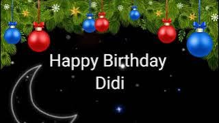 Happy Birthday Didi #didi #birthday  #2023 #wishes