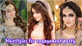 Hairstyles for engagement party/most trending engagement hair styles/engagement hairstyles