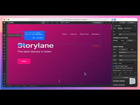 How to Delete a Component in Webflow (Step-by-Step)
