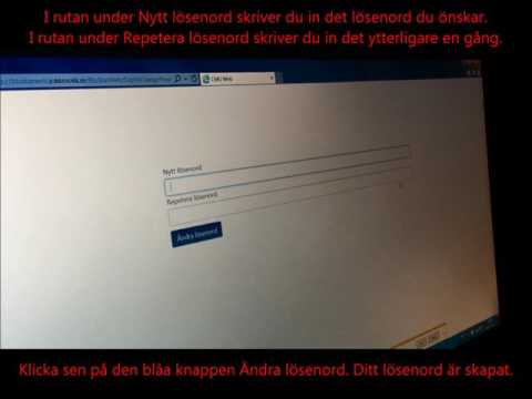 Video: Hur Du Skapar Ditt Lösenord