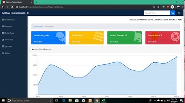 Aplikasi Perpustakaan Berbasis WEB | PHP & MYSQL (Preview)