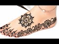 पैरो की मेहंदी डिजाइन | leg mehndi design | foot mehndi design | pairon ki mehndi design | mehndi