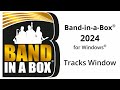 Bandinabox 2024 the tracks window