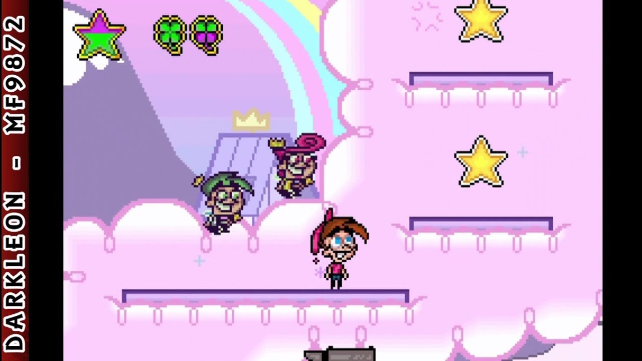 Game Boy Advance - The Fairly OddParents! Shadow Showdown © 2004 THQ -  Gameplay - YouTube