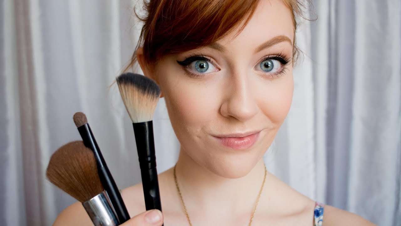 ASMR Doing Your Makeup Roleplay - YouTube