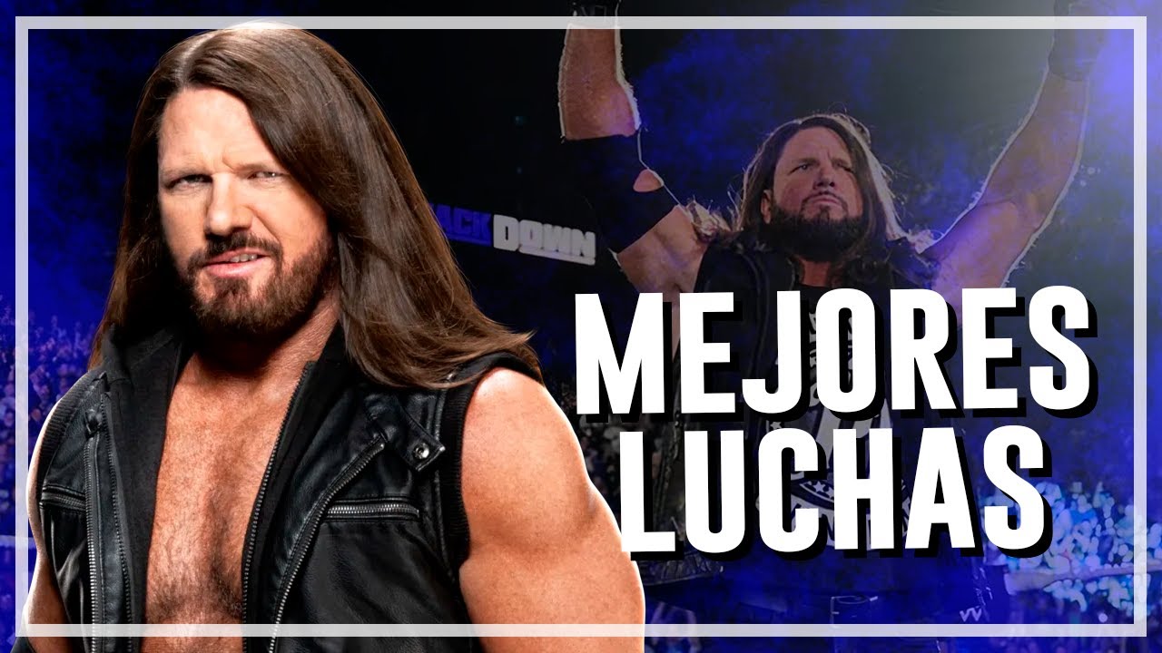 Las MEJORES LUCHAS de AJ STYLES en WWE | TOP 7 🔥