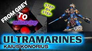 Honour of Macragge — Painting Kaius Konorius | Ultramarines | Warhammer 40K - TUTORIAL