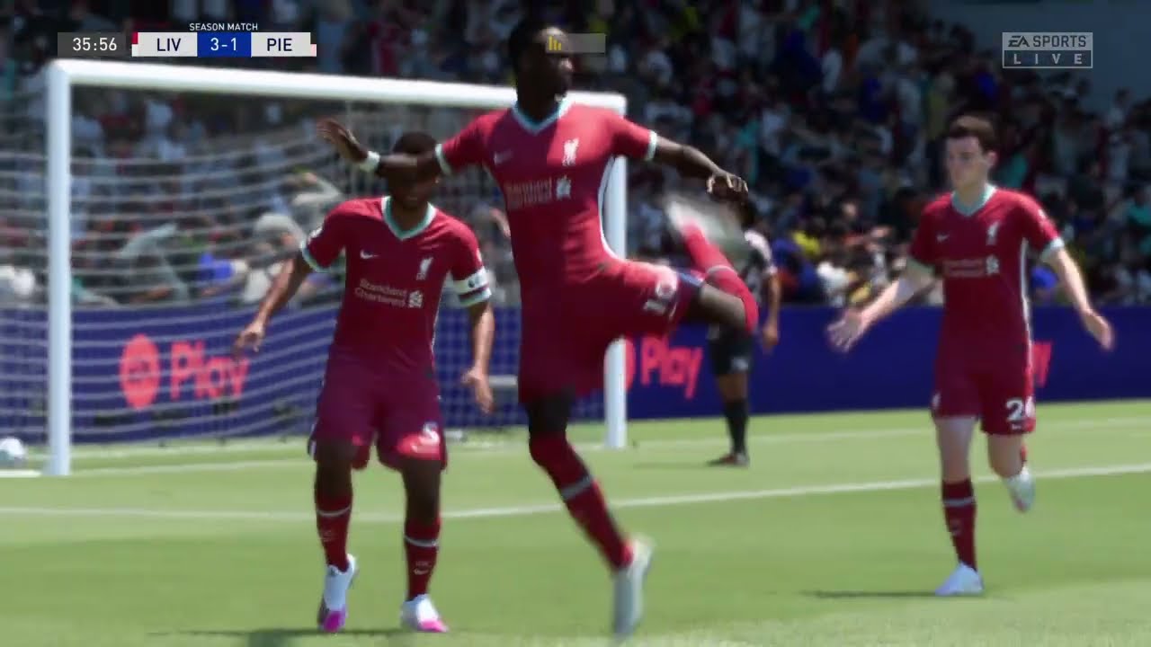 FIFA 21 Online Gameplay | 2 Quick Goals with Liverpool | Unusual Goals 