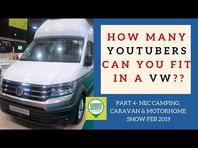 VW Grand California Review and other campervans. NEC Part 4!