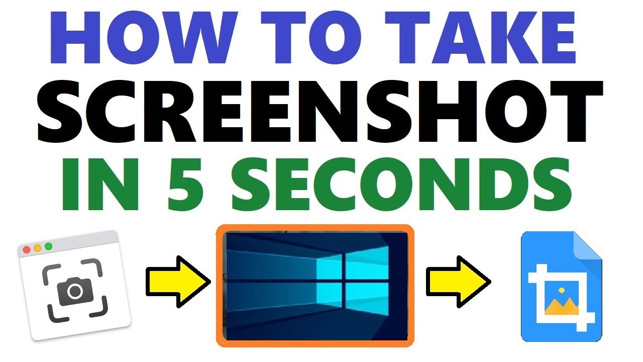 Take Screenshot Windows 10 Laptop Snipping Tool PrtScr Print Screen