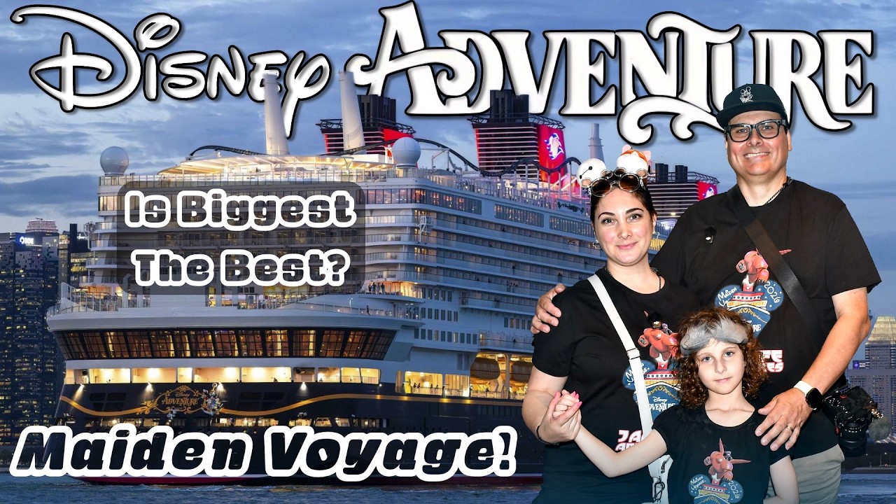 Disney Adventure Maiden Voyage Embarkation Day: Is Biggest The Best? 😃👍🏼🏰🇸🇬🛳⚓️