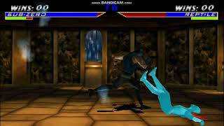 MK4 - Sub-Zero's Infinite ice clone combo