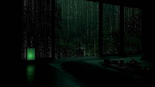 Peaceful Rainy Evening | Rain Falling Outside Window Loop