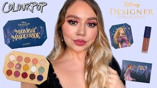 COLOURPOP DISNEY DESIGNER MIDNIGHT MASQUERADE | SWATCHES, REVIEW + TUTORIAL | Makeupbytreenz